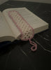 Handcrafted Floral Bookmark & A Cozy Read