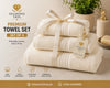 DiamondTree Premium Towel Set of 3 – Bath Towel, Face Towel & Hand Towel | 100% Cotton, Ultra Soft & Highly Absorbent

Short version:
DiamondTree Premium 3-Piece Towel Set – Bath, Face & Hand Towels