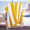 Beach Towel Cabana Stripe Pure Ring Spun Cotton Large Soft and Quick Dry 30 x 60 Inches Variety Pack of 1