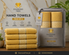 DiamondTree Hand Towels – Pack of 2 Premium Cotton Towels