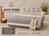 Diamond Tree Premium Bath Towel – Soft & Highly Absorbent Cotton Towel