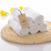DiamondTree Premium White  Face Towels – Perfect for Home & Travel