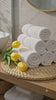 DiamondTree Premium White  Face Towels – Perfect for Home & Travel Pack of 3